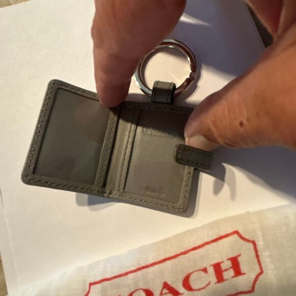 COACH Photo Album Keychain - Picture 4 of 6